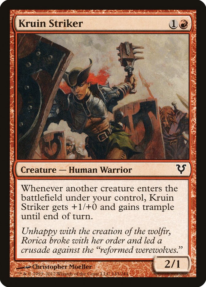 Kruin Striker [Avacyn Restored] (143)