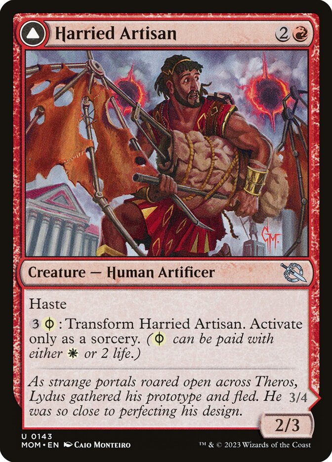 Harried Artisan [March of the Machine] (143)