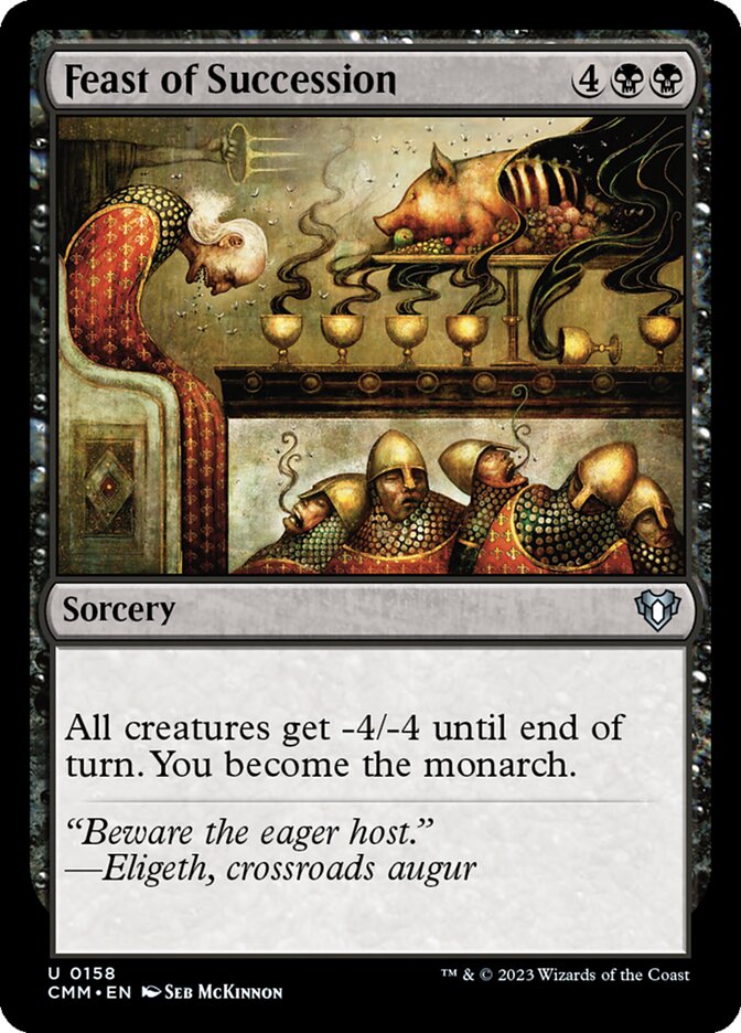 Feast of Succession [Commander Masters] (158)