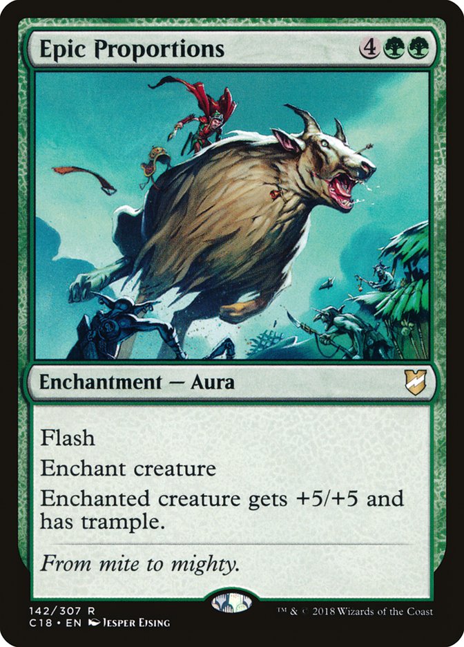 Epic Proportions [Commander 2018] (142)