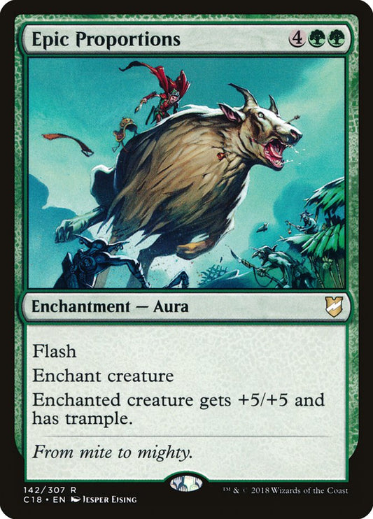 Epic Proportions [Commander 2018] (142)