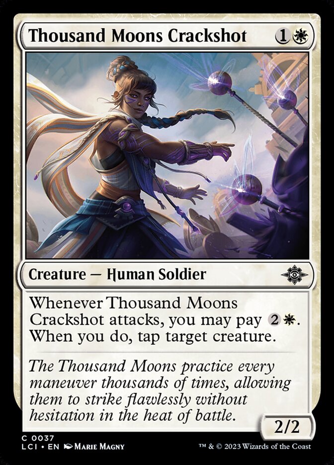 Thousand Moons Crackshot [The Lost Caverns of Ixalan] (37)