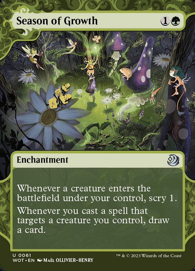 Season of Growth [Wilds of Eldraine: Enchanting Tales] (61)