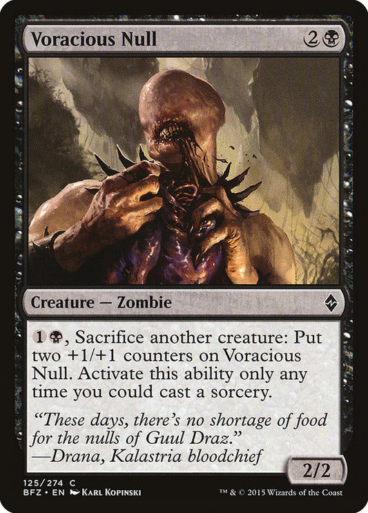 Voracious Null [Battle for Zendikar] (125)