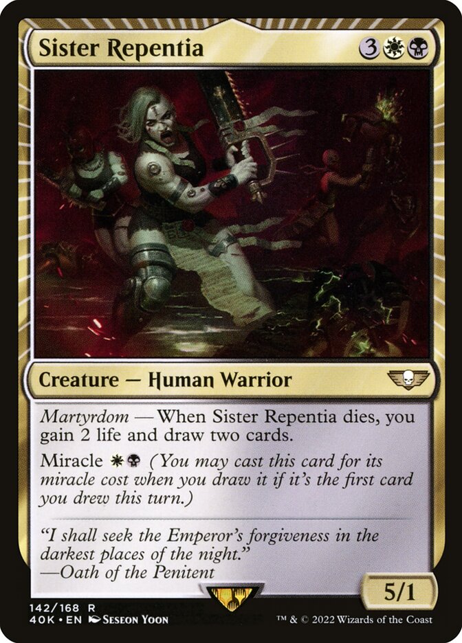 Sister Repentia [Warhammer 40,000 Commander] (142)