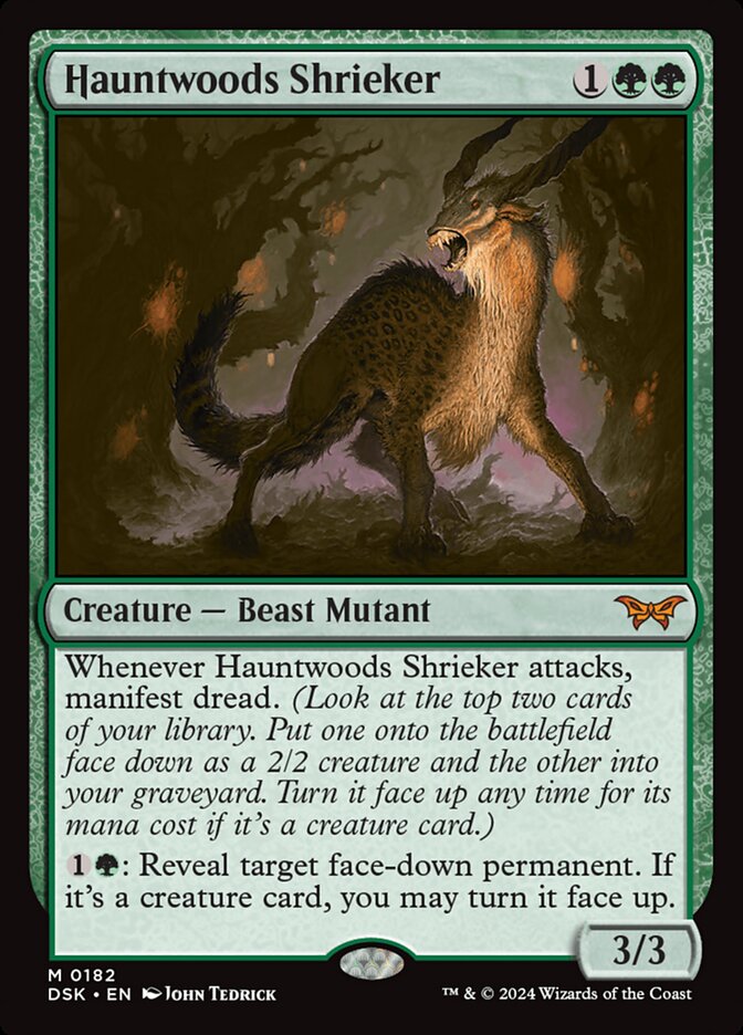 Hauntwoods Shrieker [Duskmourn: House of Horror] (182)