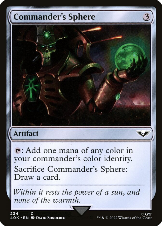 Commander's Sphere [Warhammer 40,000 Commander] (234)