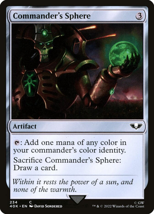Commander's Sphere [Warhammer 40,000 Commander] (234)
