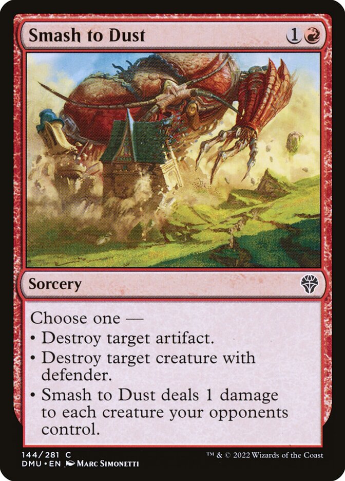 Smash to Dust [Dominaria United] (144)