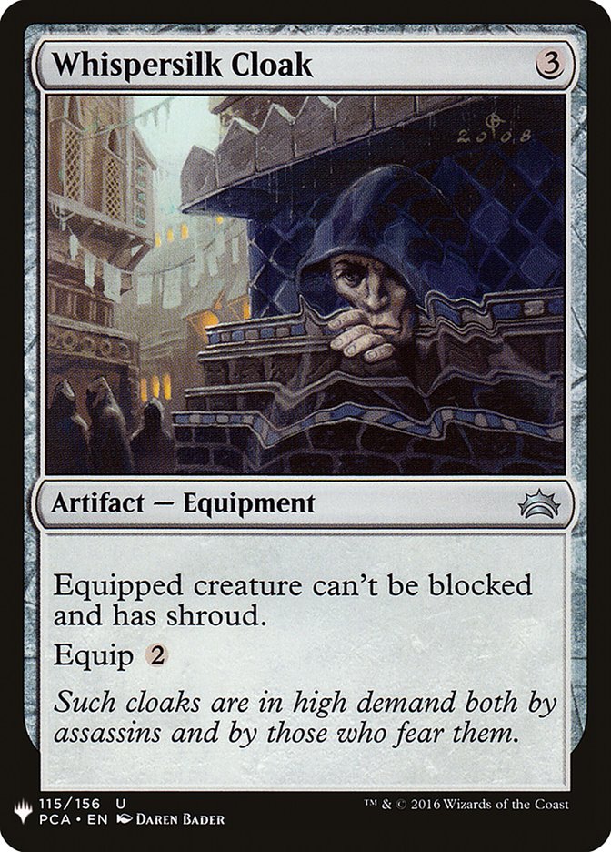 Whispersilk Cloak [The List] (PCA-115)