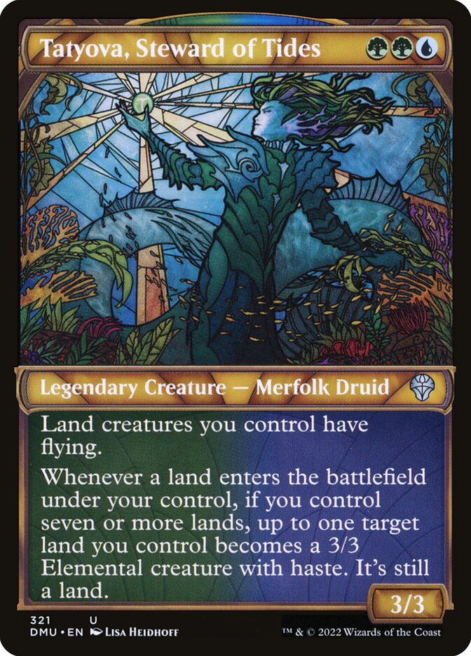 Tatyova, Steward of Tides [Dominaria United] (321)