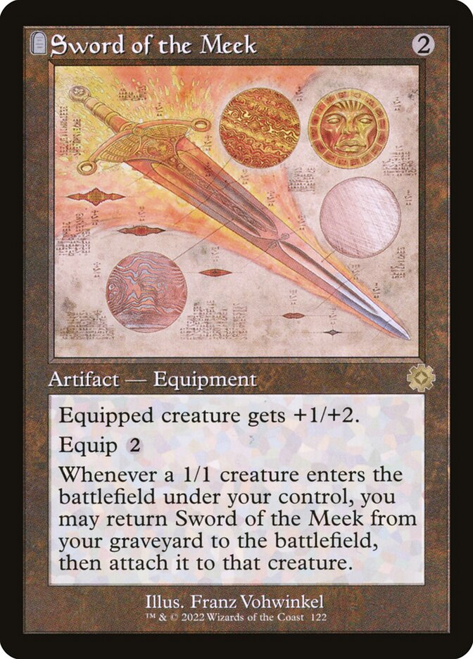 Sword of the Meek [The Brothers' War Retro Artifacts] (122)