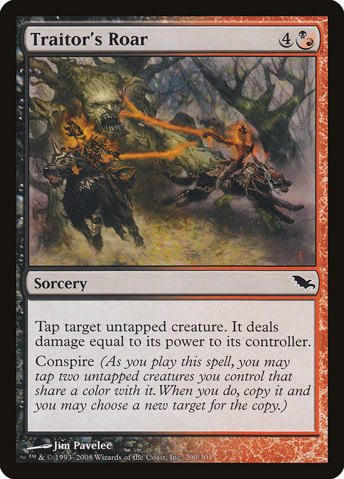 Traitor's Roar [Shadowmoor] (200)