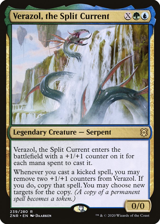 Verazol, the Split Current [Zendikar Rising] (239)