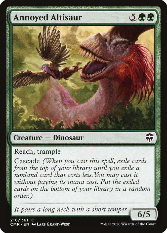 Annoyed Altisaur [Commander Legends] (216)