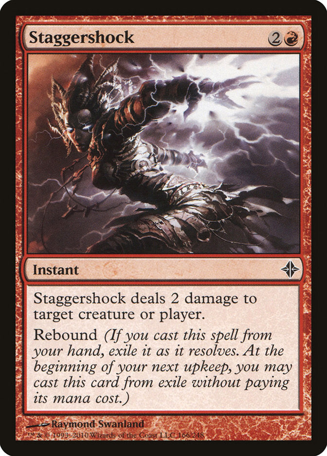 Staggershock [Rise of the Eldrazi] (166)