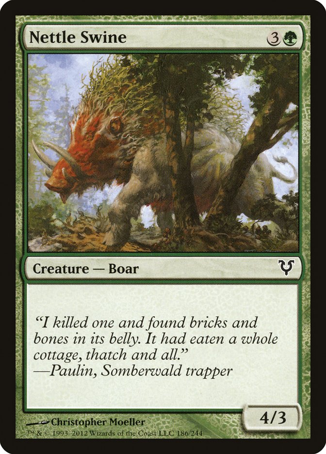 Nettle Swine [Avacyn Restored] (186)