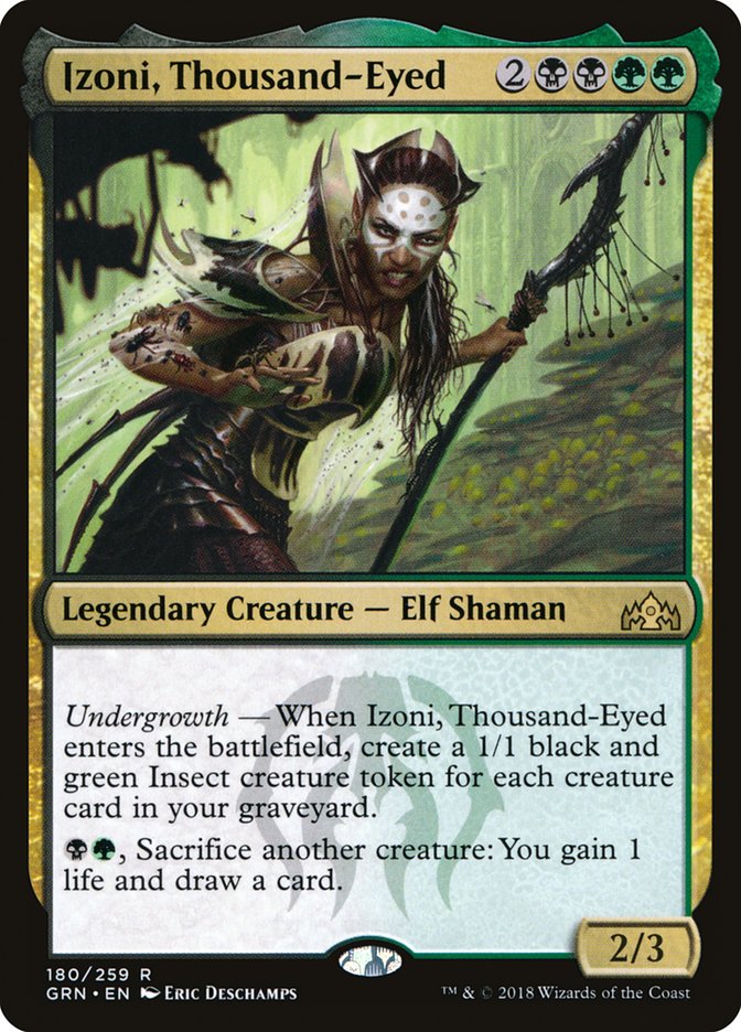 Izoni, Thousand-Eyed [Guilds of Ravnica] (180)