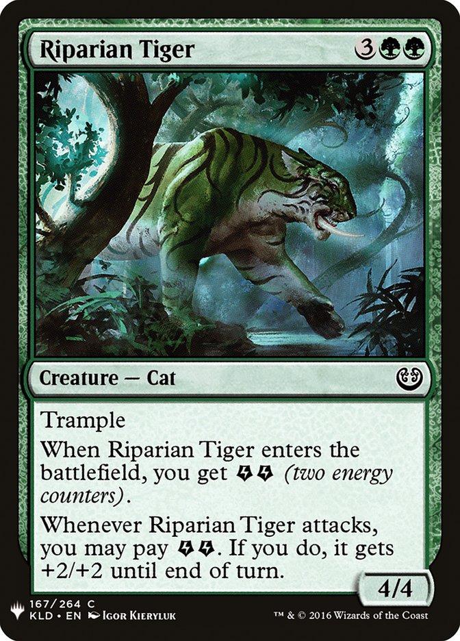 Riparian Tiger [The List] (KLD-167)