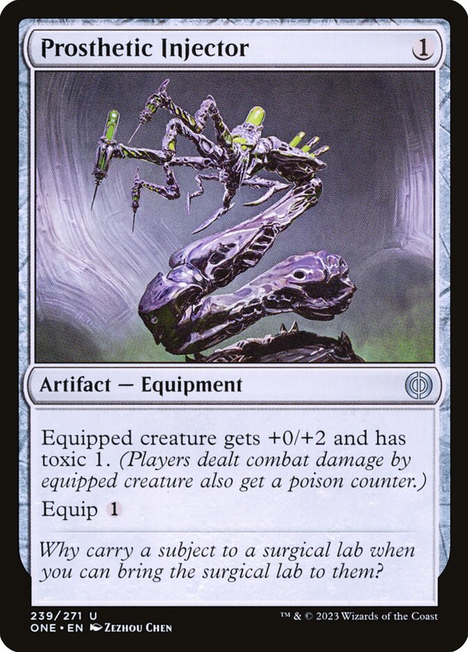 Prosthetic Injector [Phyrexia: All Will Be One] (239)