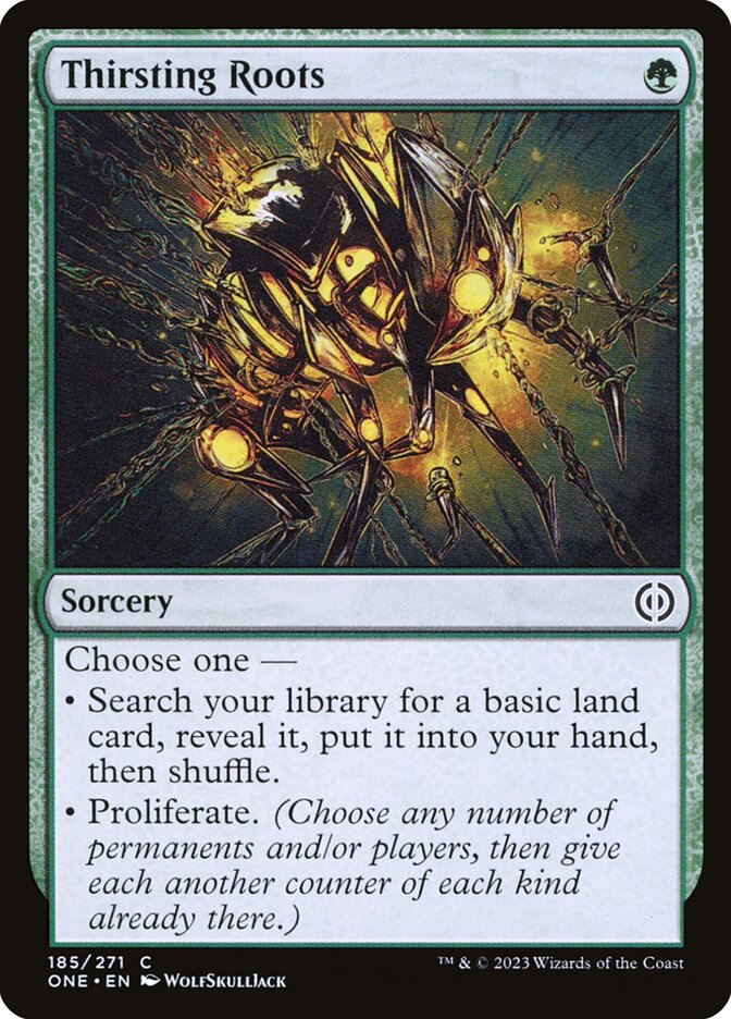 Thirsting Roots [Phyrexia: All Will Be One] (185)