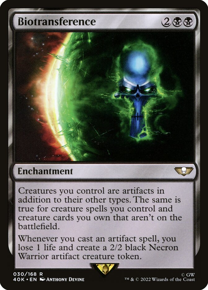 Biotransference [Warhammer 40,000 Commander] (30)