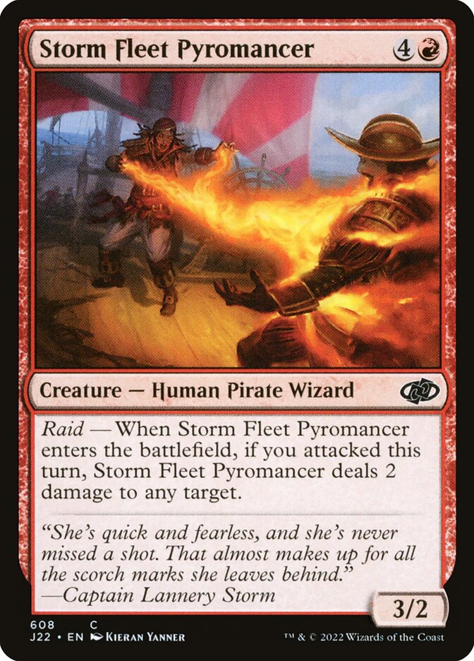 Storm Fleet Pyromancer [Jumpstart 2022] (608)