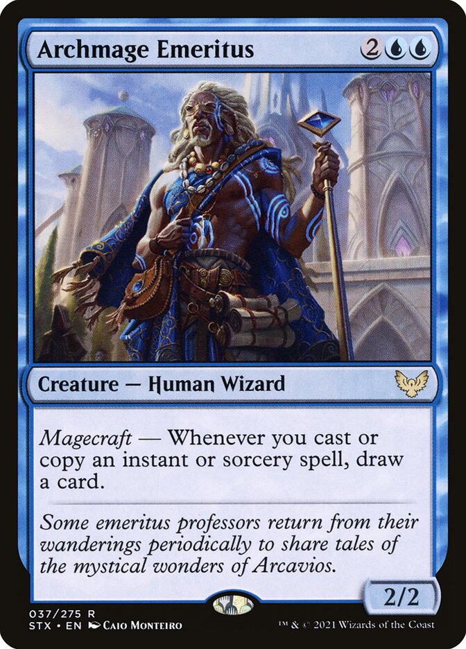 Archmage Emeritus [Strixhaven: School of Mages] (37)