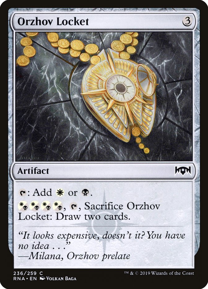 Orzhov Locket [Ravnica Allegiance] (236)