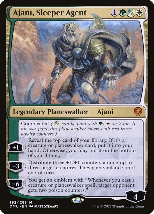 Ajani, Sleeper Agent [Dominaria United] (192)