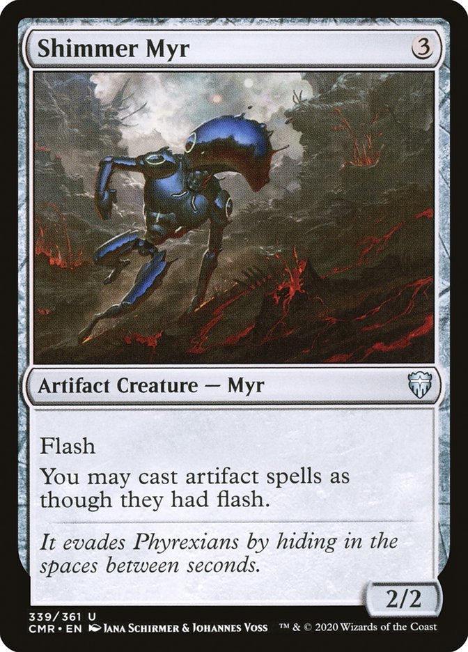 Shimmer Myr [Commander Legends] (339)