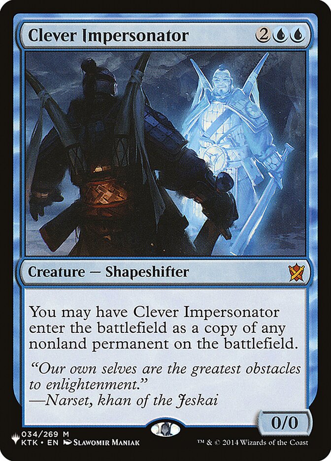 Clever Impersonator [The List] (KTK-34)