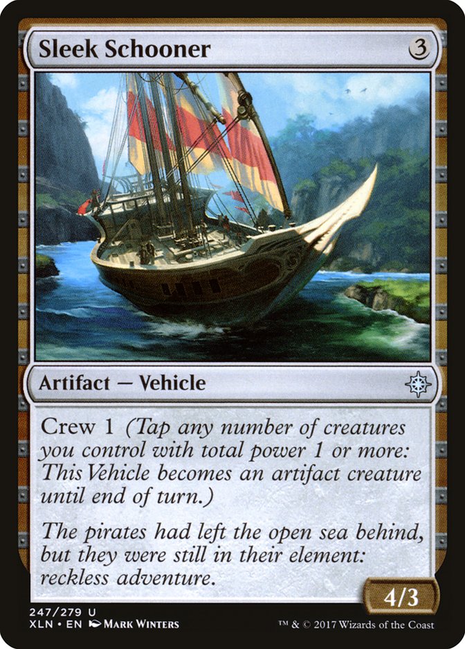 Sleek Schooner [Ixalan] (247)