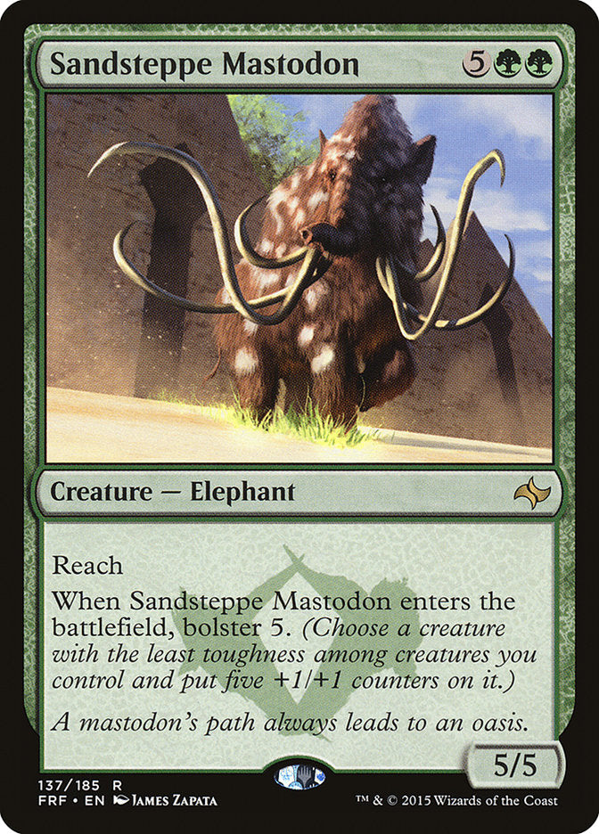 Sandsteppe Mastodon [Fate Reforged] (137)