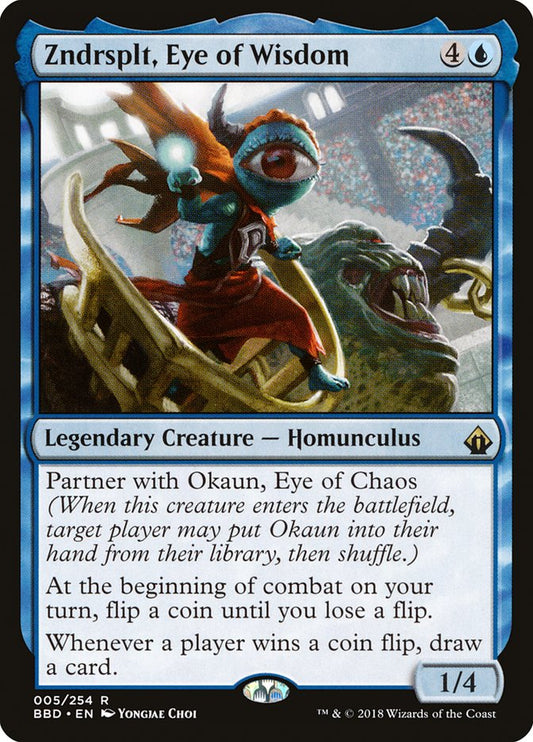 Zndrsplt, Eye of Wisdom [Battlebond] (5)