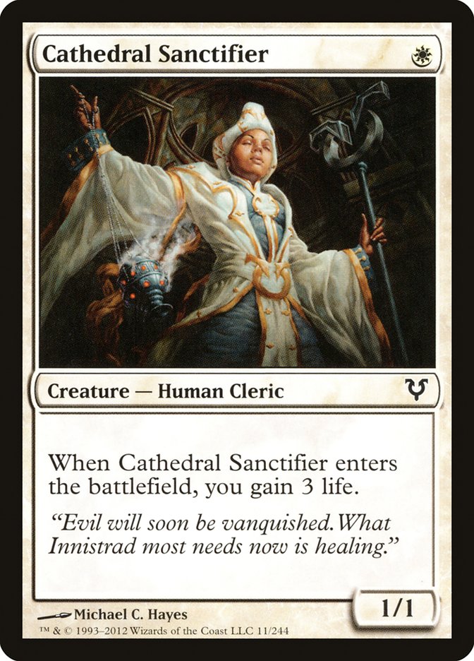 Cathedral Sanctifier [Avacyn Restored] (11)