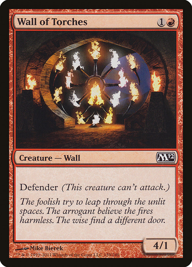 Wall of Torches [Magic 2012] (159)