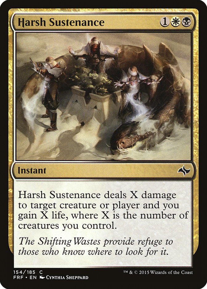 Harsh Sustenance [Fate Reforged] (154)