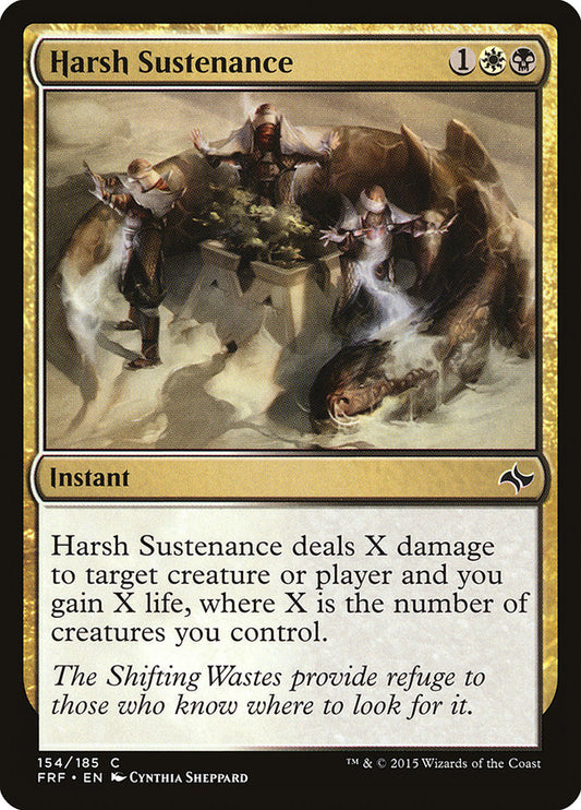 Harsh Sustenance [Fate Reforged] (154)