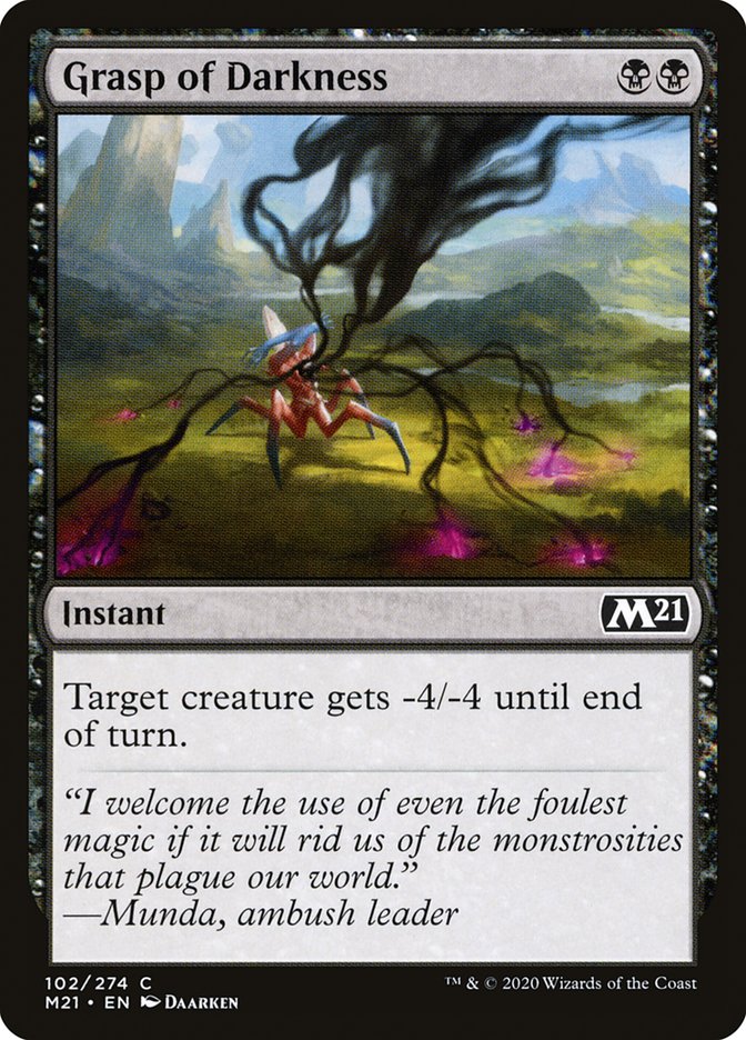 Grasp of Darkness [Core Set 2021] (102)