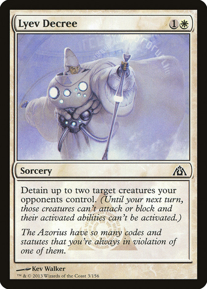Lyev Decree [Dragon's Maze] (3)