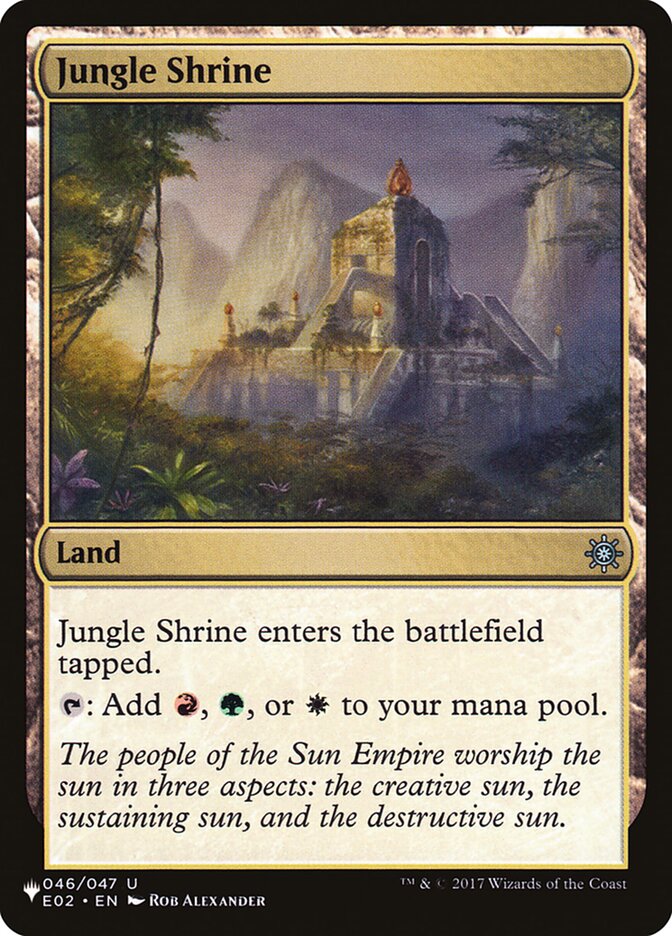 Jungle Shrine [The List] (E02-46)