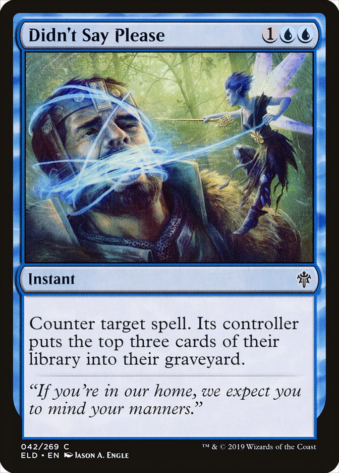 Didn't Say Please [Throne of Eldraine] (42)