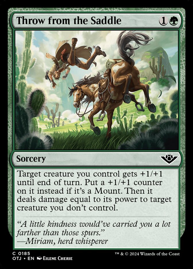 Throw from the Saddle [Outlaws of Thunder Junction] (185)