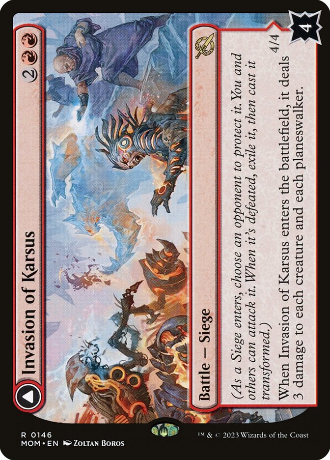 Invasion of Karsus // Refraction Elemental [March of the Machine] (146)
