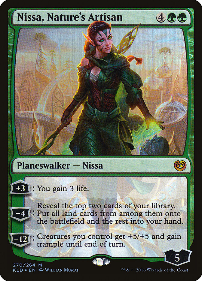 Nissa, Nature's Artisan [Kaladesh] (270)