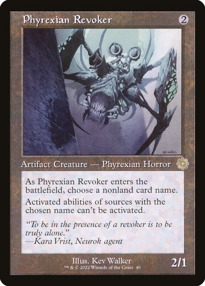 Phyrexian Revoker [The Brothers' War Retro Artifacts] (40)