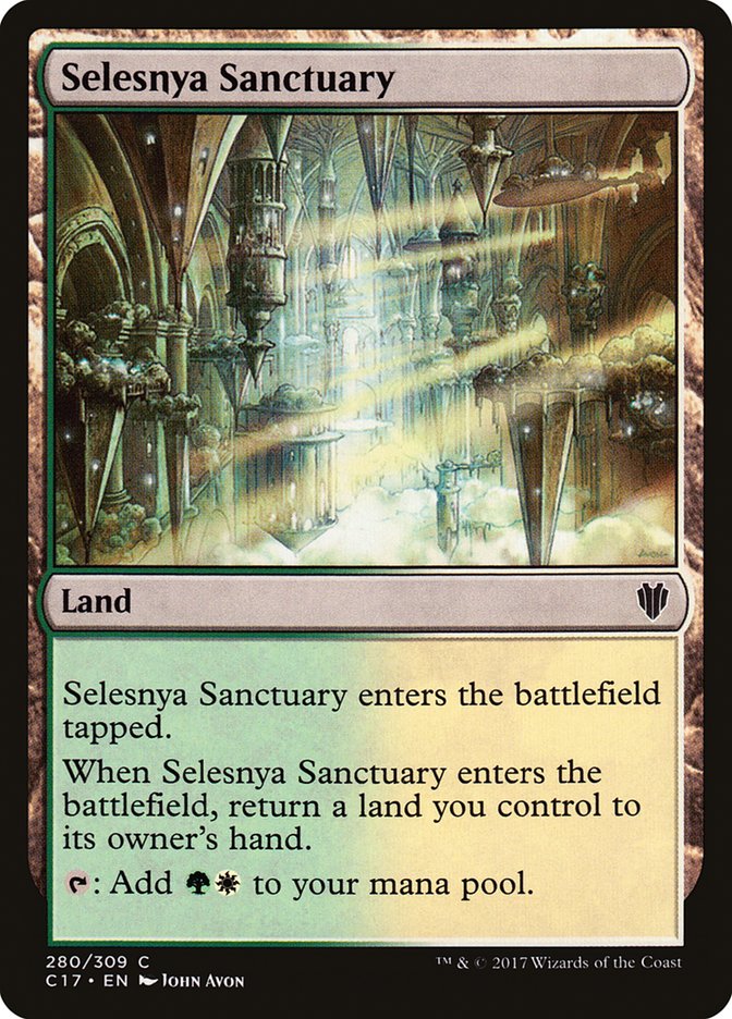Selesnya Sanctuary [Commander 2017] (280)