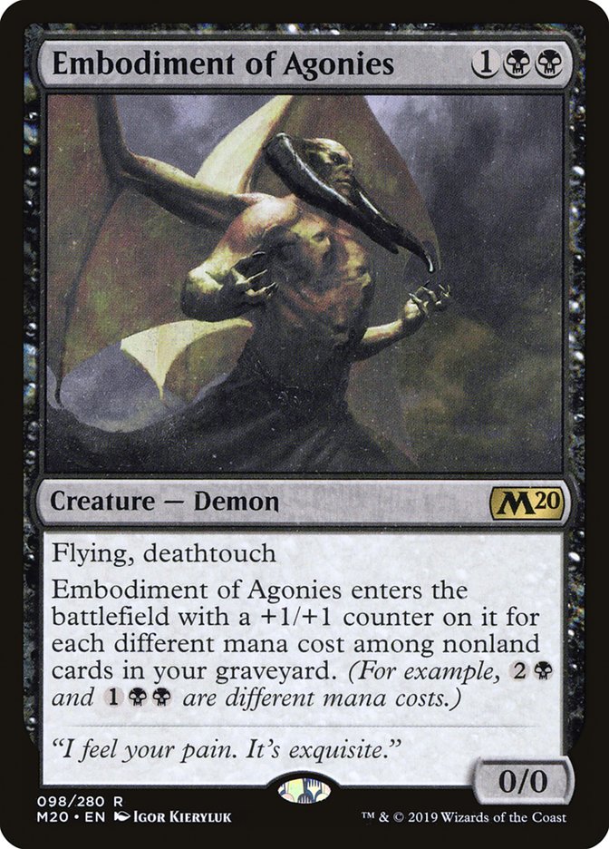 Embodiment of Agonies [Core Set 2020] (98)