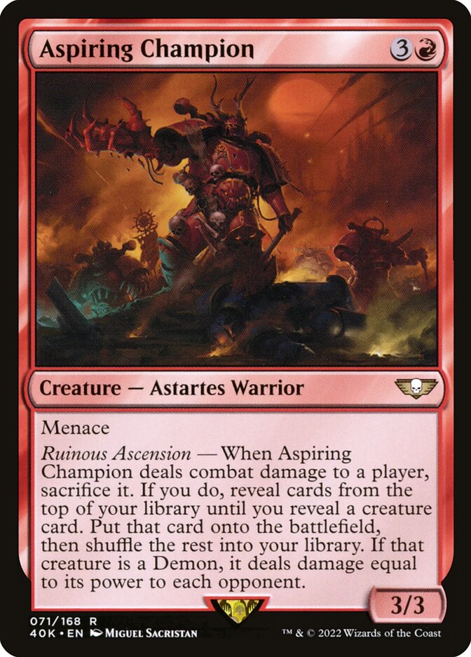 Aspiring Champion [Warhammer 40,000 Commander] (71)